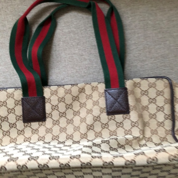 Gucci Canvas Travel Duffle Bag - Picture 10 of 11